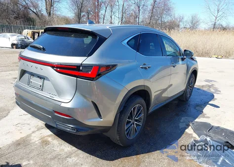 2025 Lexus Nx 350 from USA, damaged, VIN 2T2AGCEZ6SC070955